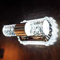 8W 6000K LED Sieninis šviestuvas