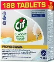 Cif Chemia Privaloma Diversey indaplovė tabletės, 188 vienetų, klasikinis