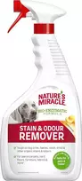Valiklis šunų dėmėms ir kvapams šalinti Nature's Miracle dėmių ir kvapų valiklis DOG MELON, 946ml
