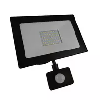 50W IP65 4000K LED lauko prožektorius su judesio davikliu