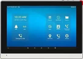 FNV Fanvil I56A vaizdo telefonspynės sistema 25,6 cm (10.1″) Juoda, Sidabras