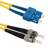 Qoltec Optinio pluošto kabelis SC/UPC-ST/UPC 1m