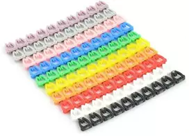 Oem Laidų žymeklių rinkinys 100 vnt, 4mm