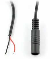 Oem DC lizdas 5.5x2.1mm su 1m kabeliu