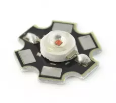 Oem 1W IR maitinimo LED žvaigždė - infraraudonųjų spindulių 940 nm su radiatoriumi
