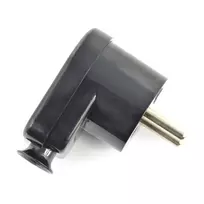 2162# Oem WT-16 kištukas - į lizdą su įžeminimu - juodas