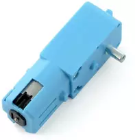 Oem DC variklis su 1:90 3-6V transmisija su vienu velenu - Bi-Metal