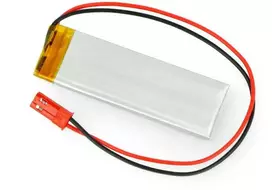 Akyga 510mAh 1S 3.7V Li-Pol akumuliatorius - JST-BEC jungtis + lizdas - 60x20x5mm