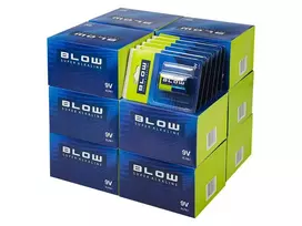Baterija BLOW SUPER Alkaline 9V 6LR61 120vnt