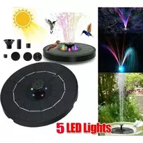 Saska Garden SAULĖS ENERGIJA VEIKIANTIS FONTANO ŠVIESTUVAS TVENKINIUI 5 LED AUTOMATINIS 1046846