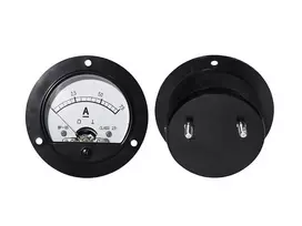 Blow Analoginis ampermetras apvalus 7.5 A