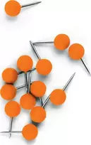 Nobo putplastis informaciniams stendams, oranžinis (100 vnt.)
