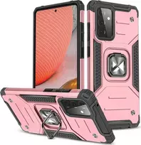 Wozinsky Ring Armor dėklas skirtas Samsung Galaxy A72 4G, rožinis