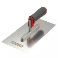 Paca Nerūdijančio plieno mentelė 270 * 130 mm lygia rankena, plastikinė, atvira, proline