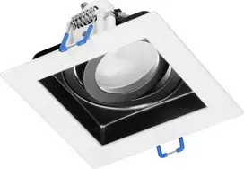 Orno YOP dekoratyvinis prožektoriaus rėmelis, MR16/GU10, maks. 50 W, reguliuojamas, baltas ir juodas