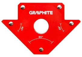 Graphite Magnetiniai kampai suvirinimui 102 x 155 x 17