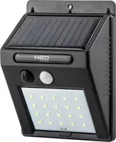 Lampa Saulės energija varomas sieninis šviestuvas 20 SMD LED 250 lm