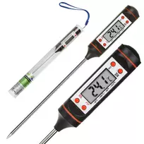 GreenBlue GB178 maisto termometro skaitmeninis zondas 15 cm, temperatūros diapazonas -50 laipsnių C iki +300 laipsnių C,