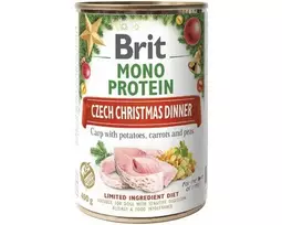BRIT Mono Protein Karpis su bulvėmis – drėgnas Maistas šunims – 400g