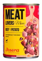 Josera Meat Lovers Menu jautiena with bulvės konservuotas pašaras šunims su jautiena ir bulvėmis, 400g