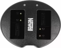 Dviejų kanalų įkroviklis Newell SDC-USB skirtas DMW-BLC12 baterijoms