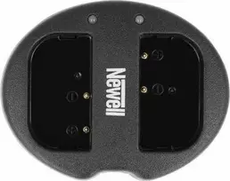 Dviejų kanalų įkroviklis Newell SDC-USB skirtas DMW-BLF19E baterijoms