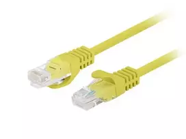 Komutacinis laidas KAT.6 UTP 0.5M, laidų komplektas, FLUKE PASSED, LANBERG, 10 vnt. pakuotėje