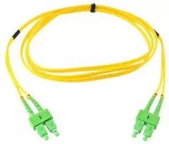 Qoltec Optinio pluošto kabelis SC/APC duplex 1.5m