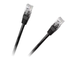 Oem Patchcord kabelis UTP 8c kištukas-kištukas 1.5 m CCA juodas