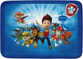 Nickelodeon Dywany Achoka Kilimėlis vaikams itin minkštas 100x150 Paw Patrol