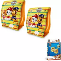 Mondo Plaukimo rankovės Paw Patrol, 15x23 cm, oranžinės