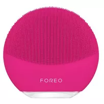Foreo Luna Mini 3 sonic veido valymo šepetėlis su Fuchsia masažo efektu