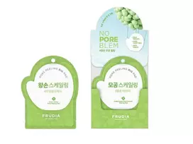 FRUDIA Žalias GRAPE veido porų šveičiamoji pagalvėlė-3ml