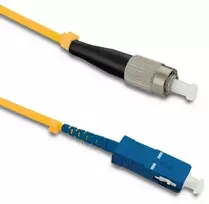 Qoltec FC/UPC – SC/UPC šviesolaidinis pataisos laidas | Vienmodis | 9/125 | G652D | Simplex | 50m