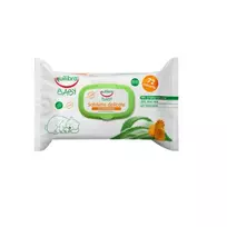 "Equilibra Baby Clean" drėgnos kūdikių servetėlės 72 vnt