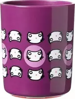 Tommee Tippee TT 44720111 SUPER CUP 190 ml 6+ violetinė SPECIALUS PASIŪLYMAS 1 + 1 puodelis 300 ml nemokamai