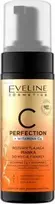 Eveline Cosmetics Eveline C Perfection+ Witamina Cg Rozświetlająca pianka do mycia twarzy, 150 ml