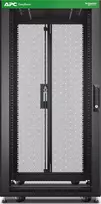APC EASY RACK 600MM/24U/1000MM, SU STOGU,ŠONINIU PLOKŠTU,RATURIAIS,KOJĖJAIS IR 4 KRONKLIAIS, BE APAČIO, Juodas