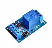 Oem 1 Kanalo 12V relė modulis su momentiniu nefiksuotu mygtuko valdymu