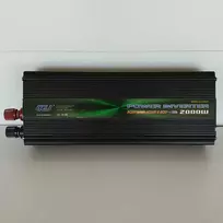 Įtampos keitiklis 24V/230V 2000W + 5V USB