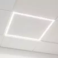 40W 591x591 4000-4500K rėminė LED panelė balta