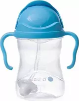 Gertuvė vaikams b.box 240 ml mėlynių skonio su šiaudeliu