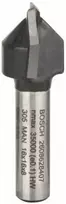 Bosch V-tipo griovelių freza HM 90o, l=16 mm,kotas 8mm