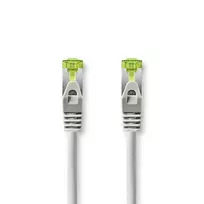 Nedis Cat 7 kabelis | S/FTP | RJ45 jungtis | RJ45 jungtis | 5,00 metrų | Apvalus | LSZH | Pilka | Pakuotė su peržiūros langeliu