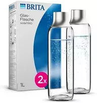 Brita sodaTRIO buteliukas (2 vnt., stiklinis)