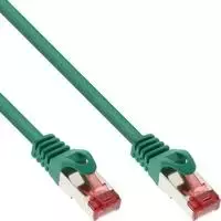 InLine 40vnt. Bulk- Pack InLine ® Lankstinukas S / FTP PiMF Cat.6 250MHz PVC vario žalia 2m