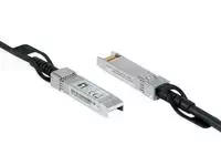 Level One „LevelOne“ kabelis „LevelOne DAC-0102“ optinis kabelis 2 m SFP+ juodas