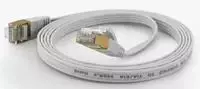 Wantec Wantec žymi CAT6A FTP Lankstinukas - 0.2 m - 6A kat. - F / UTP (FTP) - RJ- 45 - RJ- 45 - balta (7002)