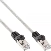 InLine Pečkordas SF / UTP, 5E kat., skaidrus 15m (72515T)