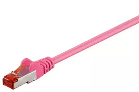 „Goobay CAT 6“ jungties kabelis, S/FTP (PiMF), violetinis – laido ilgis 10 m